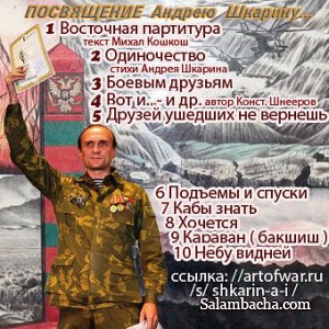 "Проталины" - Памяти Андрея Шкарина.