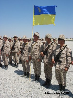Фото Украинских солдат в Ираке.
